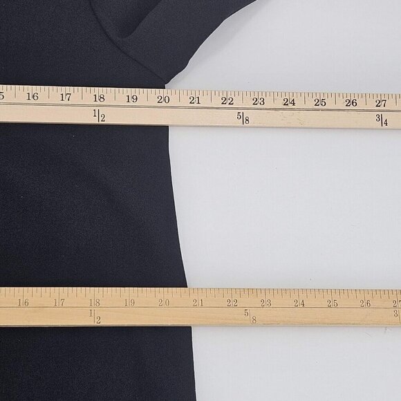 Tibi Hampden Asymmetrical Blouse Top Black Women’s Size 10 NEW Party Evening - Picture 10 of 11